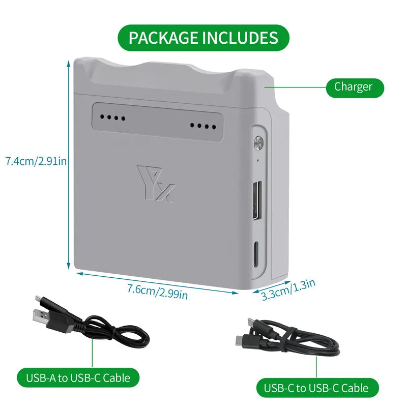 2/3-Ways Battery Hub For DJI NEO Fast Battery Charging Box Portable Carrying Battery Charging Case For DJI NEO Drone Accessories