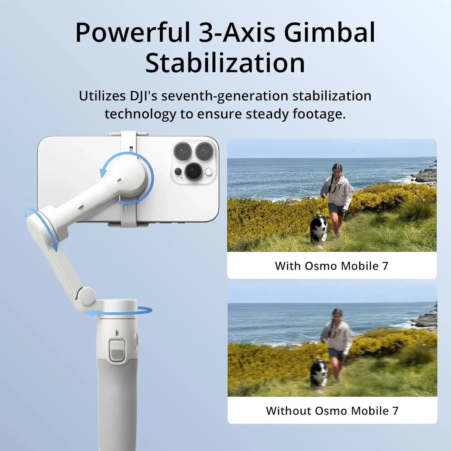 Original DJI Osmo Mobile 7 Osmo Mobile 7P 3 Axis Smartphone Gimbal Stabilizer Handheld Phone Gimbal Original Brand New In Stock