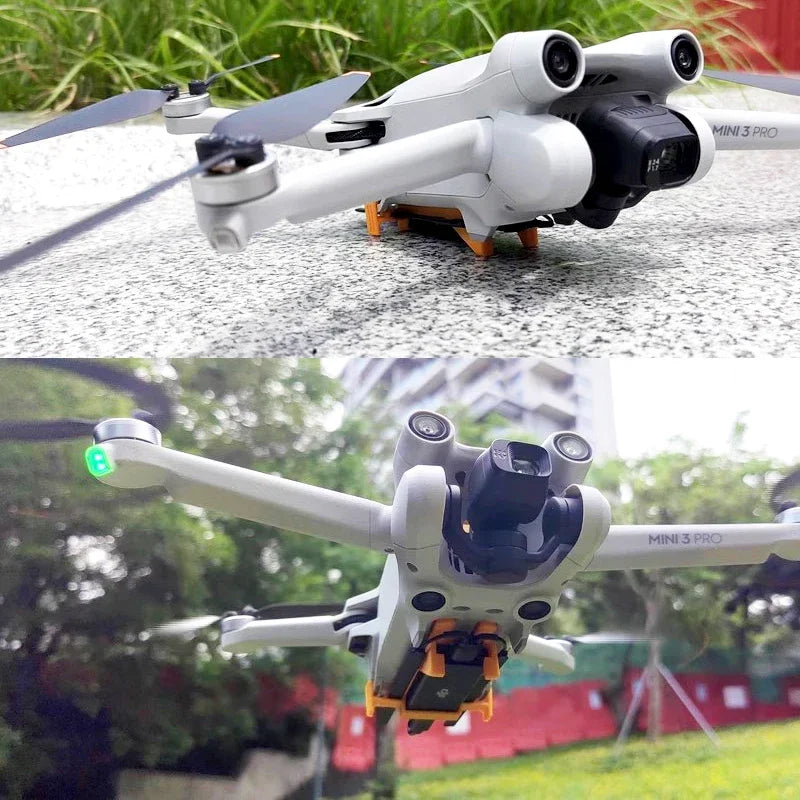 Fixed Bracket for DJI Cellular 4G Module Signal Booster Antenna Data Cable with Landing Gear Effect for DJI Mini 3 3pro Drone