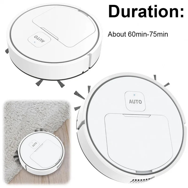3-in-1 Smart Sweeping Robot Vacuum Cleaner Automatic Cleaning Sweeping Machine USB Rechargeable Mopping Cleaning Appliances New