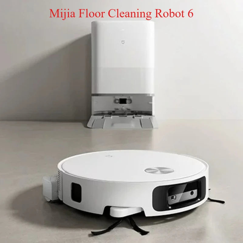 Xiaomi Mijia Floor Cleaning Robot 6 - Integrated Sweeping and Mopping with Automatic Cleaning and Full Automation 28000Pa