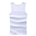 Hot Sale Men's Sleeveless Breathable Fitness Vest Basic Elastic Tank Top Men's Cotton Bodybuilding T-shirt Classic Color Clothes