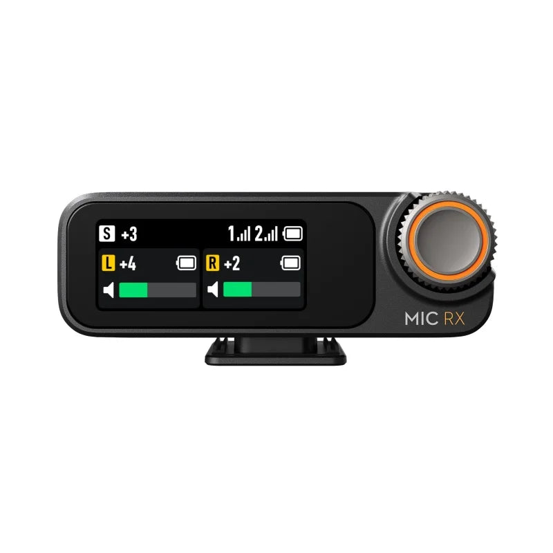 For DJI Mic 2 Wireless Microphone with Intelligent Noise Cancelling Optimized Sound 250m Range Original