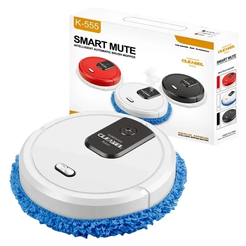 2026New Smart Sweeping and Mop Robot Vacuum Cleaner Household Rechargeable Dry and Wet Home Appliance With Humidifying Spray