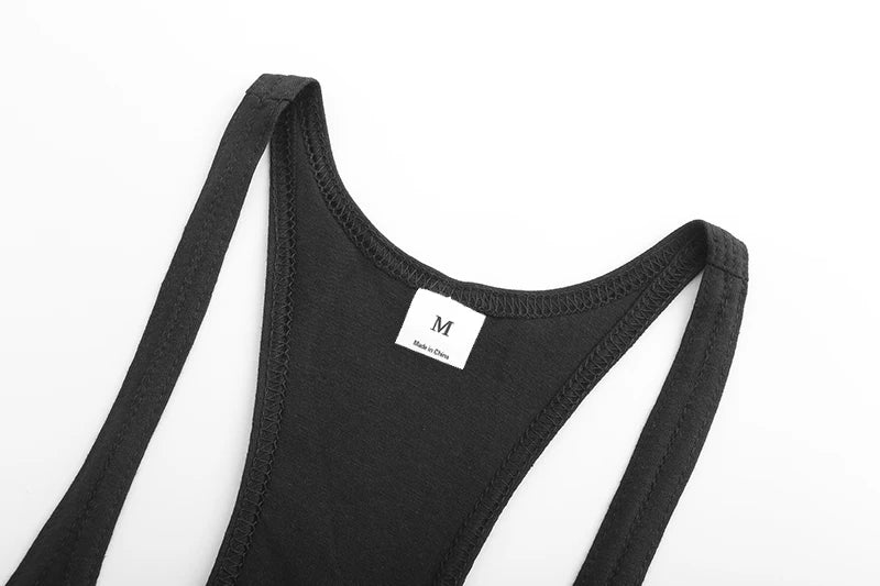 NO PAIN NO GAIN Print Gym Fitness T-Shirt Mens Bodybuilding Sport Sleeveless Vests Cotton Breathable Y-back Suspenders Tank Tops
