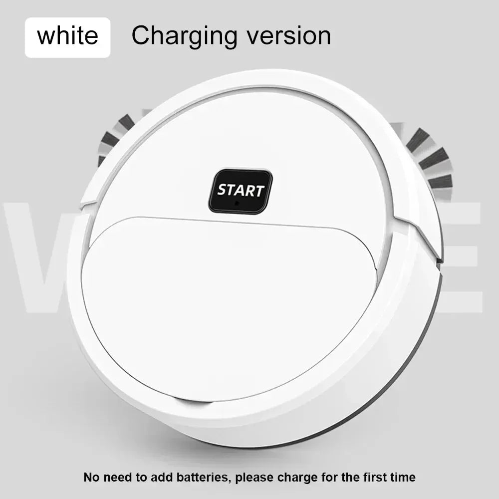 2026 Automatic Portable Mini Home Floor Robotic Vacuum Cleaner USB Rechargeable Wet Dry Three-In-One Sweeping Machine for Home