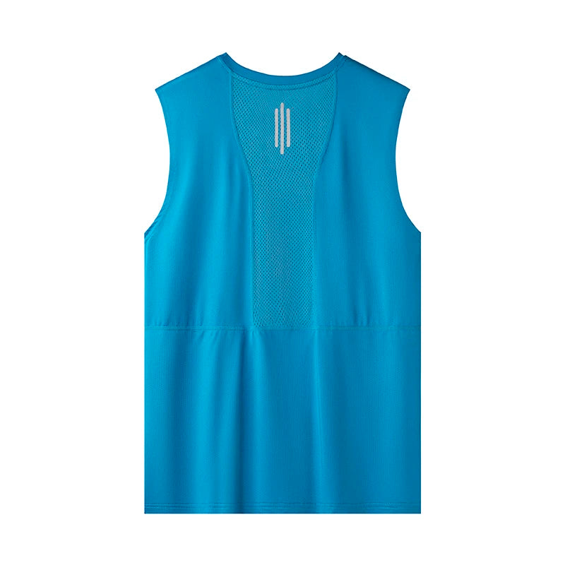 YJKVUR Summer Men's Workout Sleeveless Shirts Quick Dry Beach Pool Tech Running Athletic Exercise Muscle Tank Top Gym T Shirts