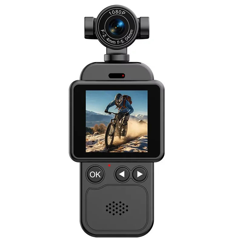 Lenovo 360° Handheld Chest Mount Action Cam 1080P HD Anti-Shake WiFi Portable Long Battery Life Full View Recording For Cycling