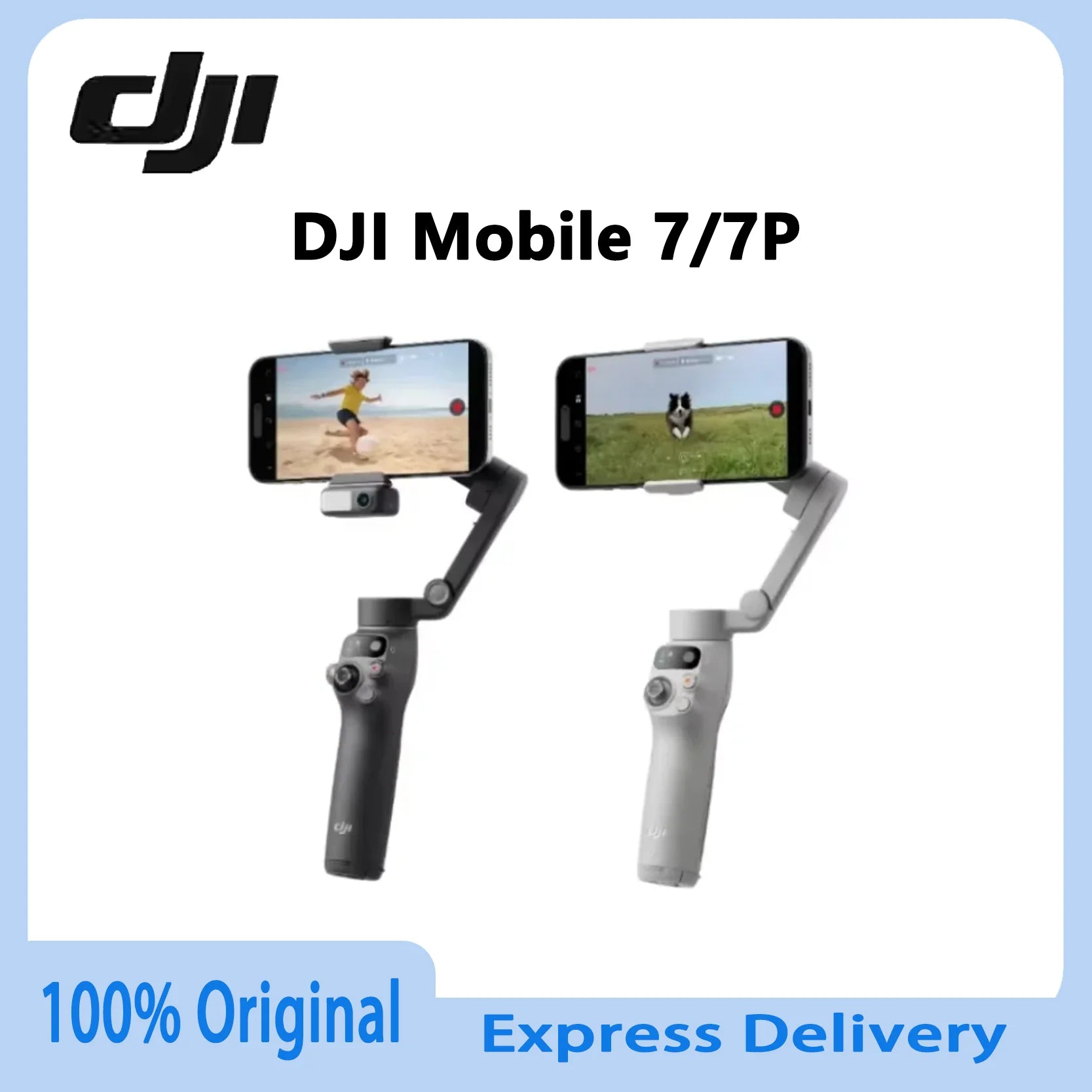 Original DJI Osmo Mobile 7 Osmo Mobile 7P 3 Axis Smartphone Gimbal Stabilizer Handheld Phone Gimbal Original Brand New In Stock