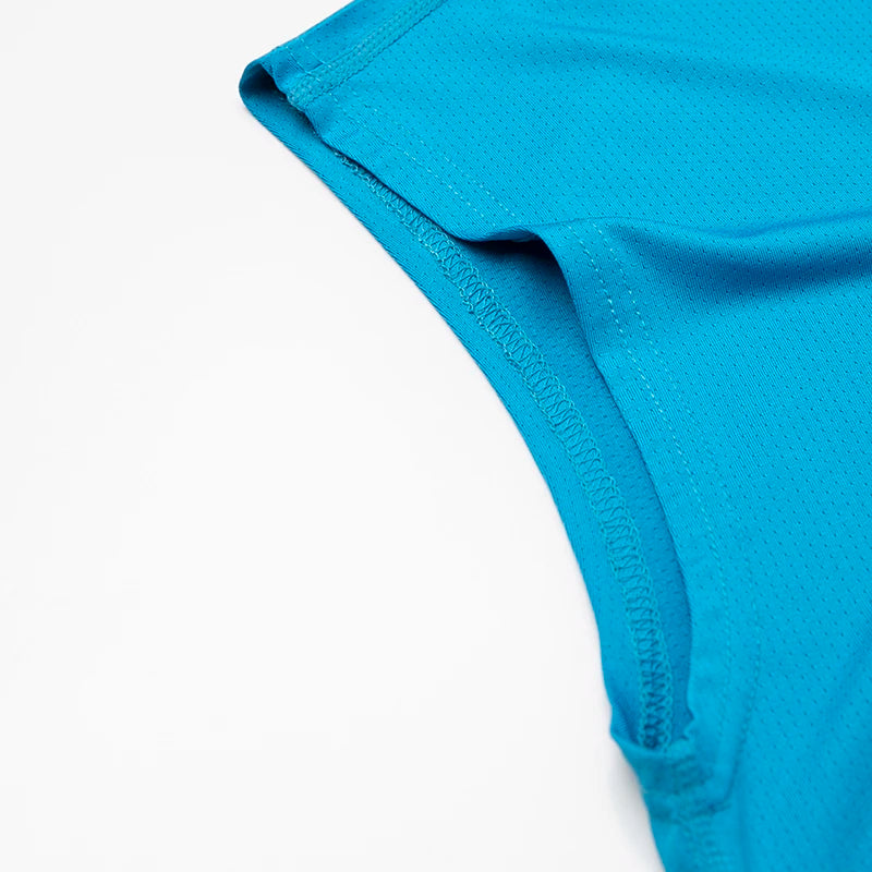 YJKVUR Summer Men's Workout Sleeveless Shirts Quick Dry Beach Pool Tech Running Athletic Exercise Muscle Tank Top Gym T Shirts