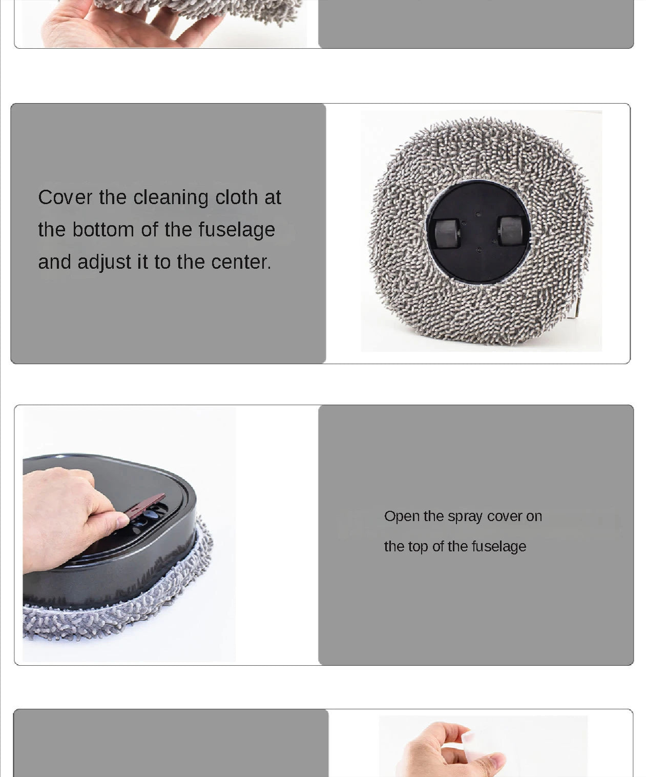 2024 New 3 in 1 Dry and Wet Sweep and Mop Robot Vacuum Cleaner Rechargeable Smart Mopping Robot Spray Cleaner Home Mopping Robot