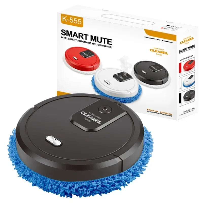 2026New Smart Sweeping and Mop Robot Vacuum Cleaner Household Rechargeable Dry and Wet Home Appliance With Humidifying Spray