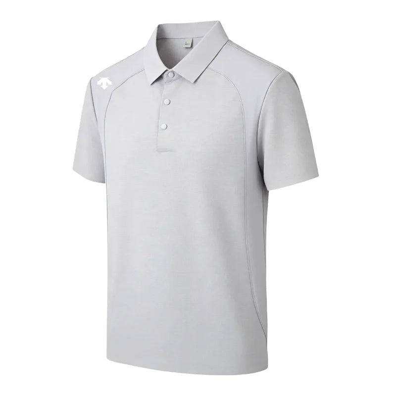 men's new summer brand short sleeves seamless polo shirt lapel printing high quality patchwork t-shirt leisure sports men's wear