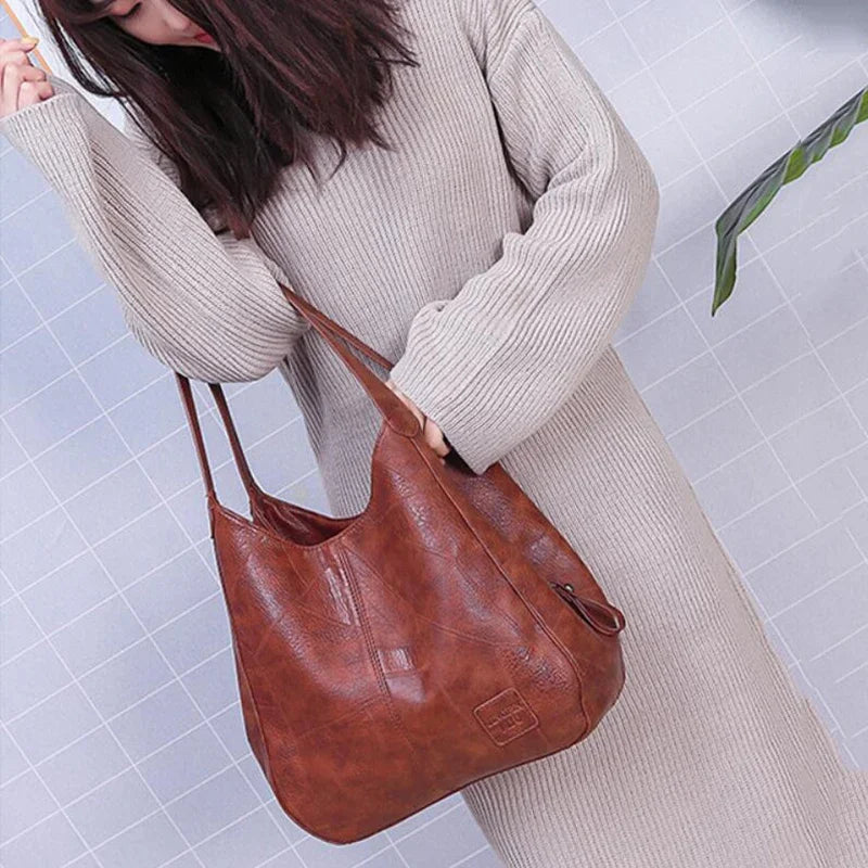 Vintage Women Hand Bag Designers Luxury Handbags Women Shoulder Tote Female Top-handle Bags Fashion Brand