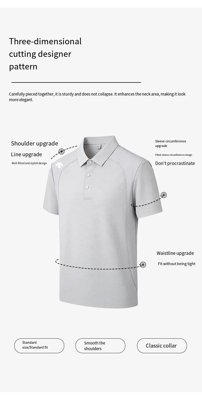 men's new summer brand short sleeves seamless polo shirt lapel printing high quality patchwork t-shirt leisure sports men's wear
