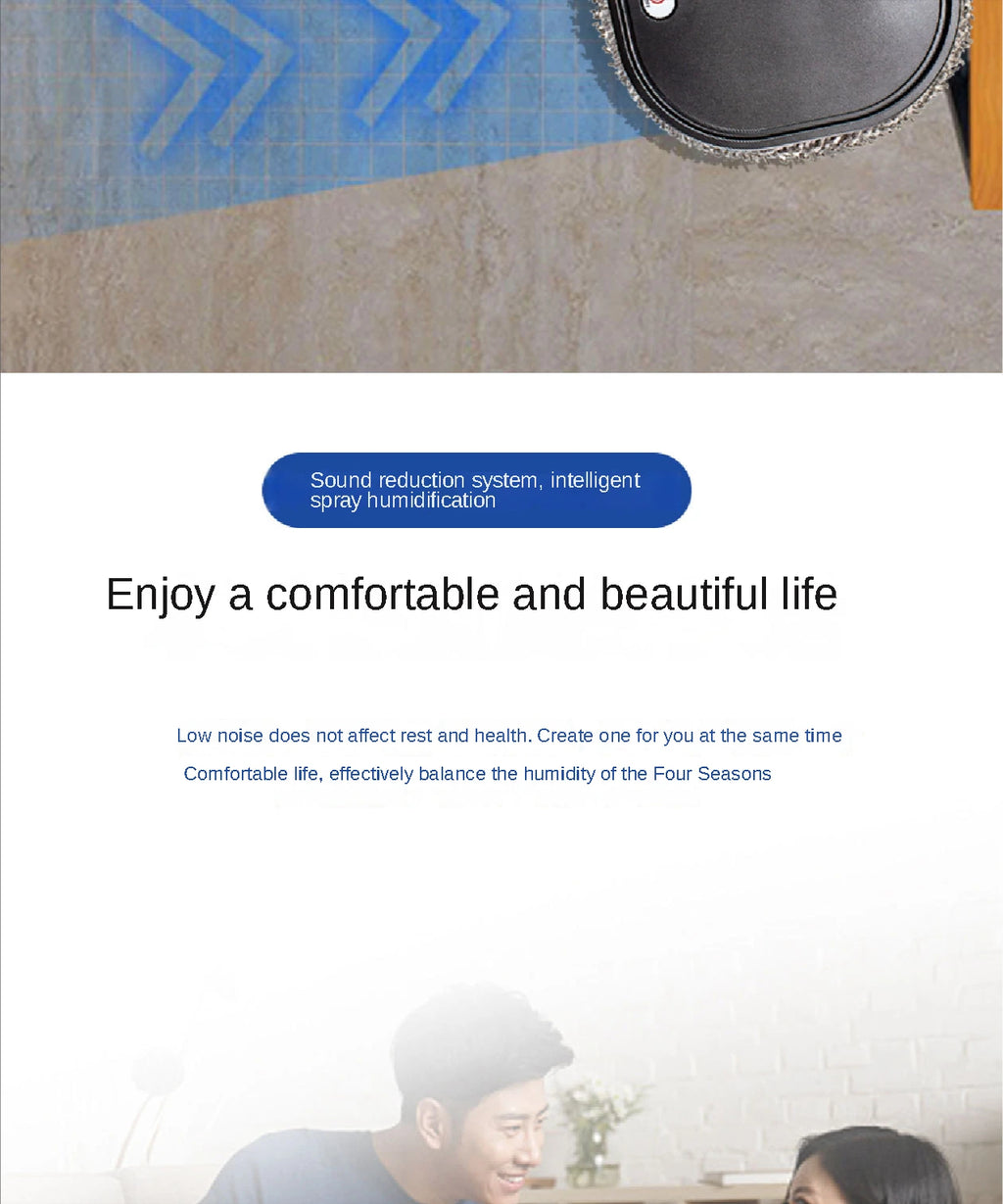 2024 New 3 in 1 Dry and Wet Sweep and Mop Robot Vacuum Cleaner Rechargeable Smart Mopping Robot Spray Cleaner Home Mopping Robot